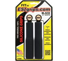 Грипсы ESI Fit SG Black (черные) 32-34 мм