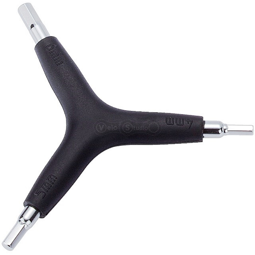 Ключ тройной шестигранный Synpowell YW-456-BKCP - 4/5/6 мм