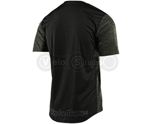 Вело джерсі TLD Flowline SS Jersey [Shield Heather Green Black] SM