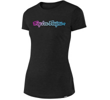 Женская футболка TLD WMNS Signature Tee [black] MD