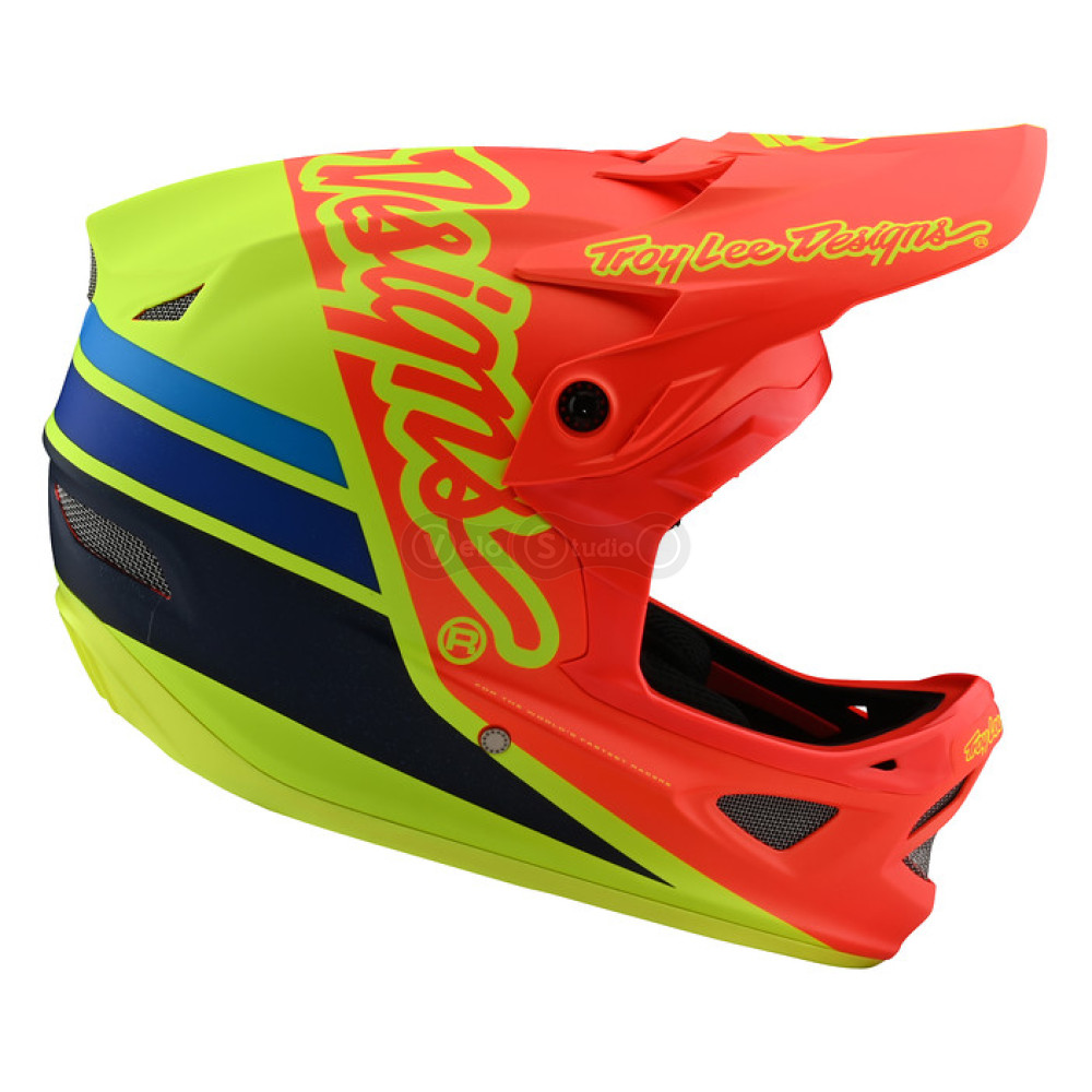 Вело шолом TLD Fiberlite D3 [Silhoette Orange/Yellow] L (58-59 см)