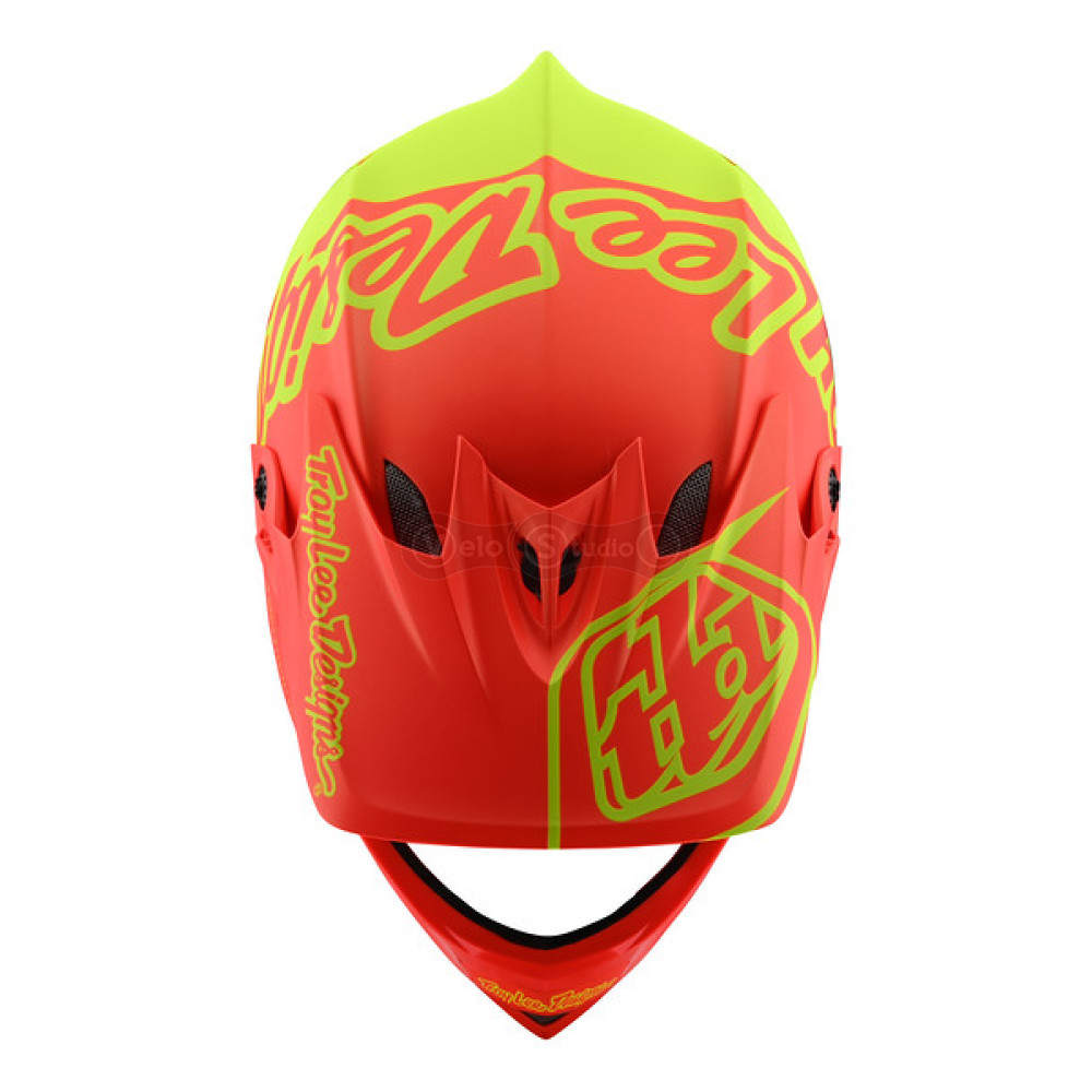 Вело шолом TLD Fiberlite D3 [Silhoette Orange/Yellow] L (58-59 см)