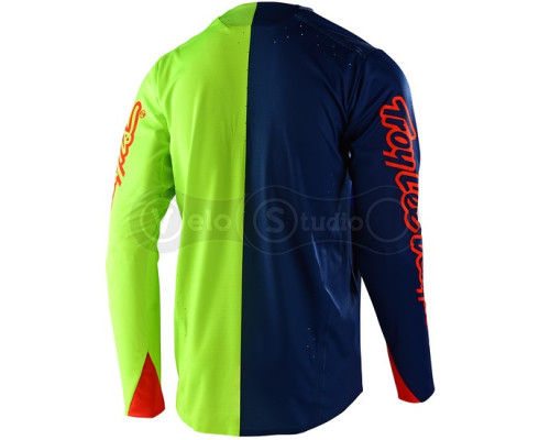Вело джерси TLD Sprint Ultra Jersey Tilt [Navy Flo Yellow] SM
