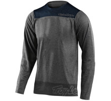 Вело джерси TLD Skyline LS Jersey London [Gray Heather Navy] SM