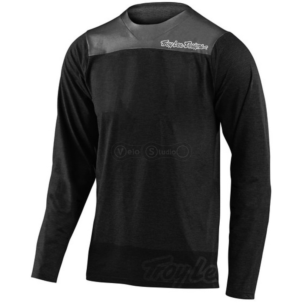 Вело джерси TLD Skyline LS Jersey London [Gray Heather Black Black] XL