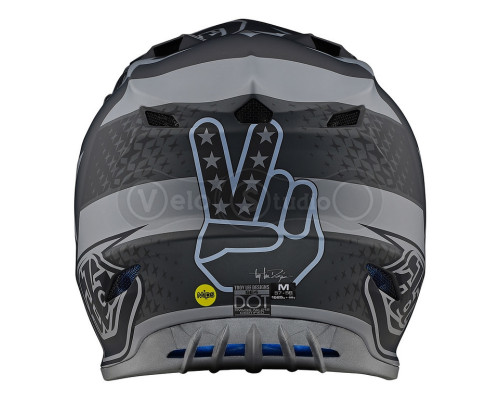 Мотошлем TLD SE4 Polyacrylite Mips [Freedom Black Gray] L (58-59 см)