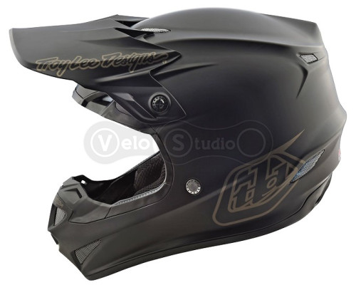 Мотошолом TLD SE4 Polyacrylite Mips [Mono Black] L (58-59 см)