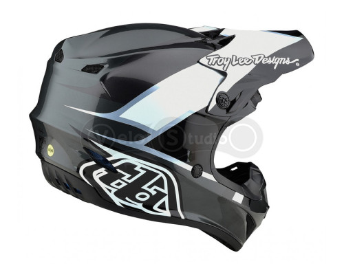 Мотошлем TLD SE4 Polyacrylite Mips Helmet [Beta Silver] L (58-59 см)