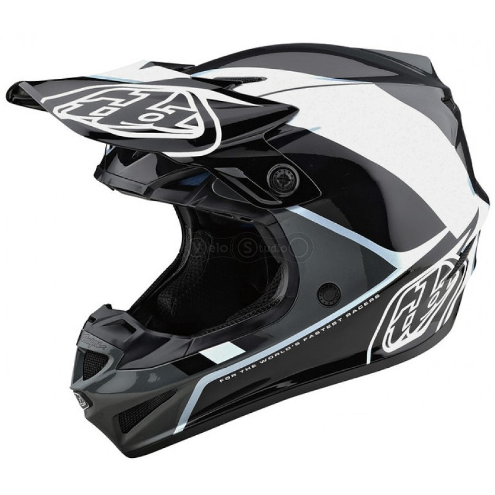 Мотошолом TLD SE4 Polyacrylite Mips Helmet [Beta Silver] M (57-58 см)
