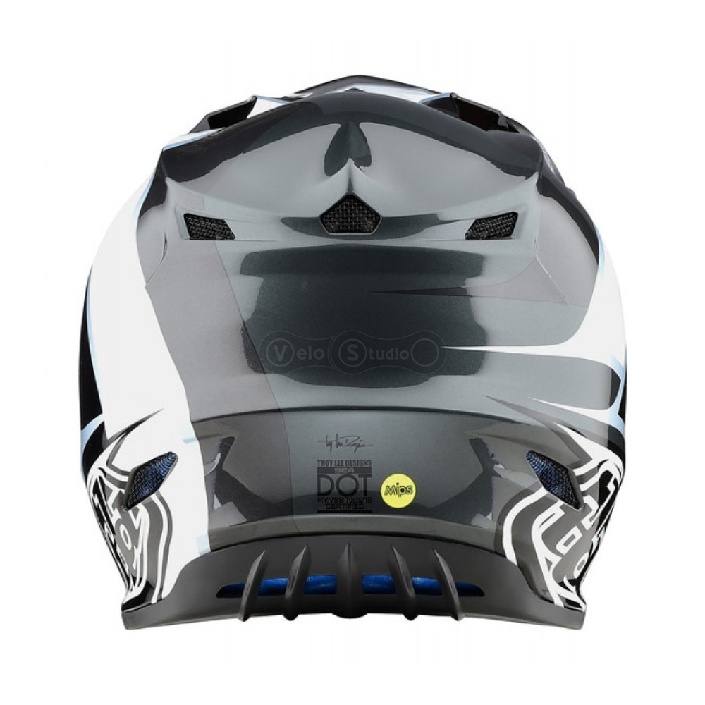 Мотошолом TLD SE4 Polyacrylite Mips Helmet [Beta Silver] M (57-58 см)
