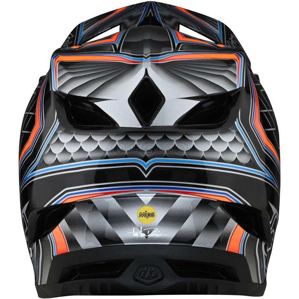 Вело шлем TLD D4 Mips Carbon Helmet [Low Rider Gray] M (57-58 см)