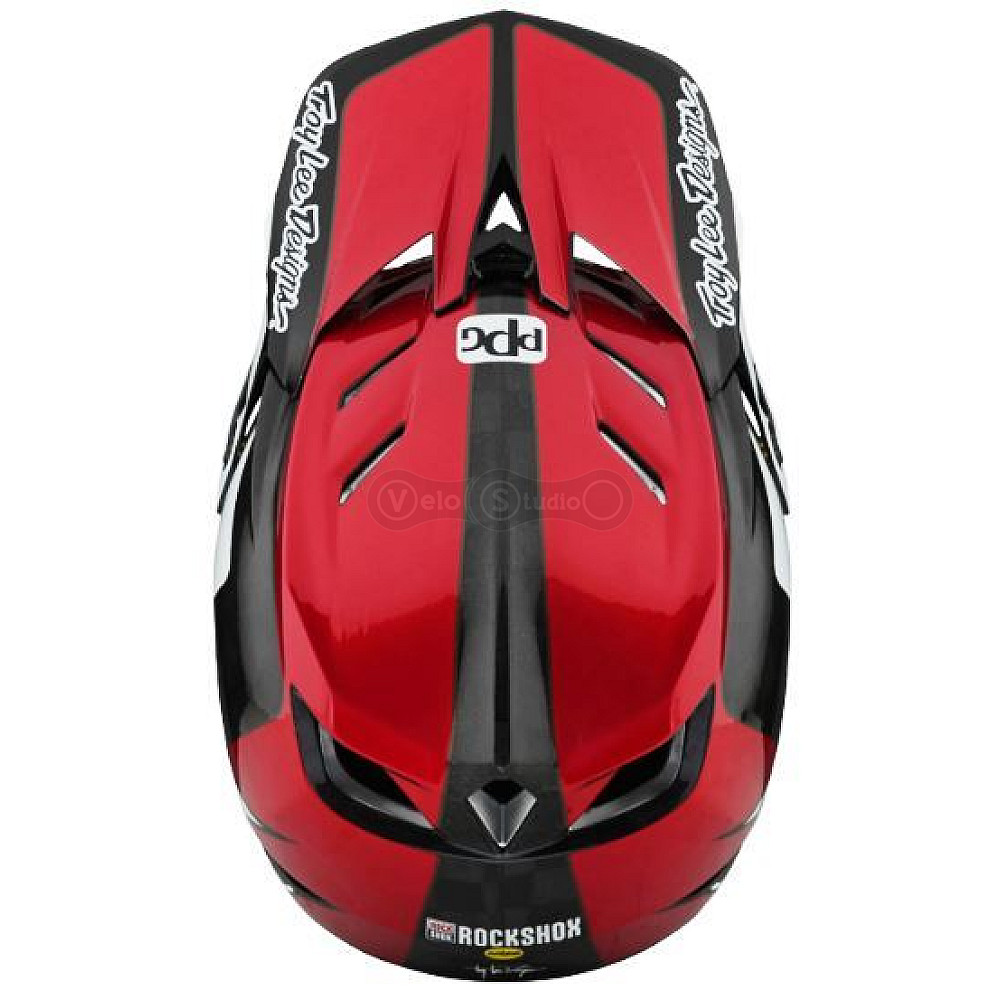 Вело шлем TLD D4 Mips Carbon Helmet [Corsa Sram Red] M (57-58 см)
