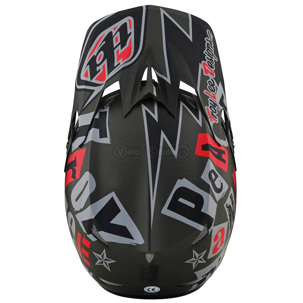 Вело шлем TLD D3 Fiberlite [Anarchy Olive] M (56-57 см)