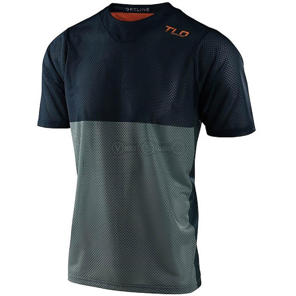 Вело джерси TLD Skyline Air SS Jersey Breaks [Marine] MD