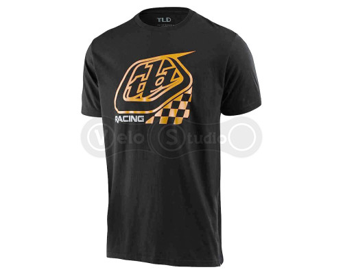 Футболка TLD Precision 2.0 Checkers Tee [Black] MD