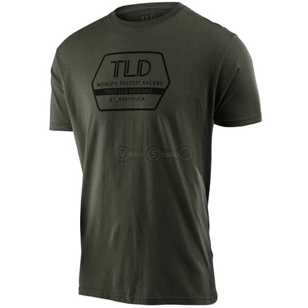 Футболка TLD Factory Tee [Surplus Green] MD