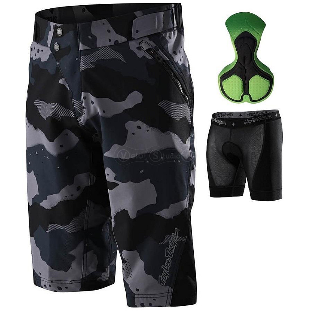 Велошорты Troy Lee Designs (TLD) Ruckus [Camo Gray] 30