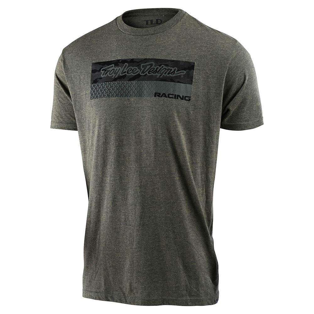 Футболка TLD Racing Block Fade Tee [Sage Black Heather] SM