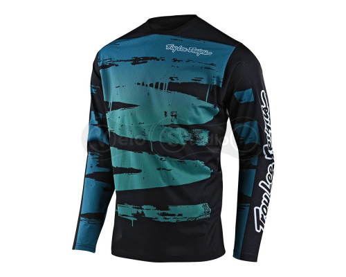 Детская джерси TLD Youth Sprint Jersey Brushed [Marine Teal] YLG
