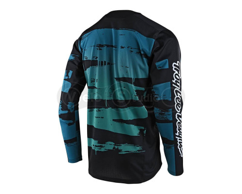 Детская джерси TLD Youth Sprint Jersey Brushed [Marine Teal] YSM