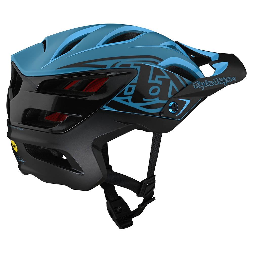 Вело шлем TLD A3 Mips Helmet [Uno Cyan Blue] S (53-56 см)