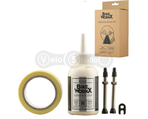 Набор для установки бескамерки BikeWorkX Tubeless Ready Kit Gravel/ROAD