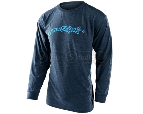 Футболка TLD History LS Tee [Navy] SM