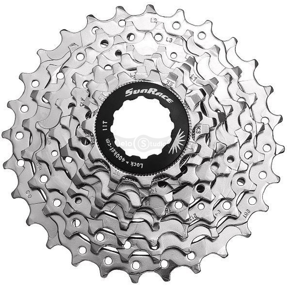 Кассета SUN RACE R63 Road 7 скоростей 12-24T Nickel
