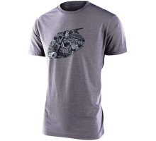 Футболка TLD History SS Tee [Heather Gray] SM