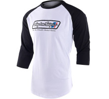 Футболка TLD Go Faster Reglan [White Black] XL