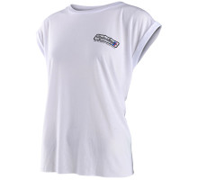 Футболка жіноча TLD Womens Go Faster SS Tee [White] SM