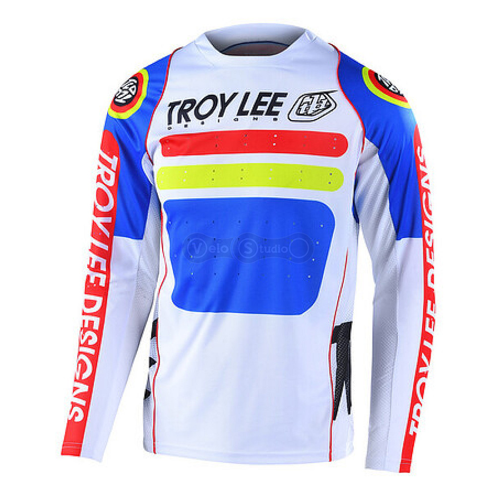 Вело джерсі TLD Sprint Jersey Drop IN [White] SM