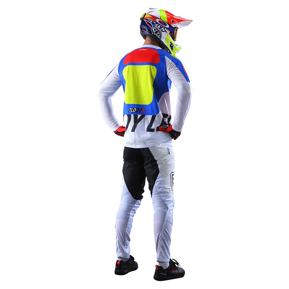 Вело джерсі TLD Sprint Jersey Drop IN [White] SM