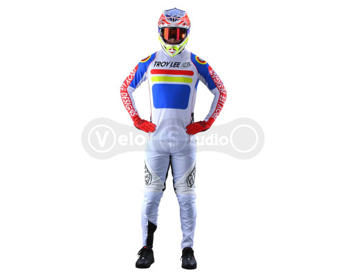 Вело джерсі TLD Sprint Jersey Drop IN [White] LG