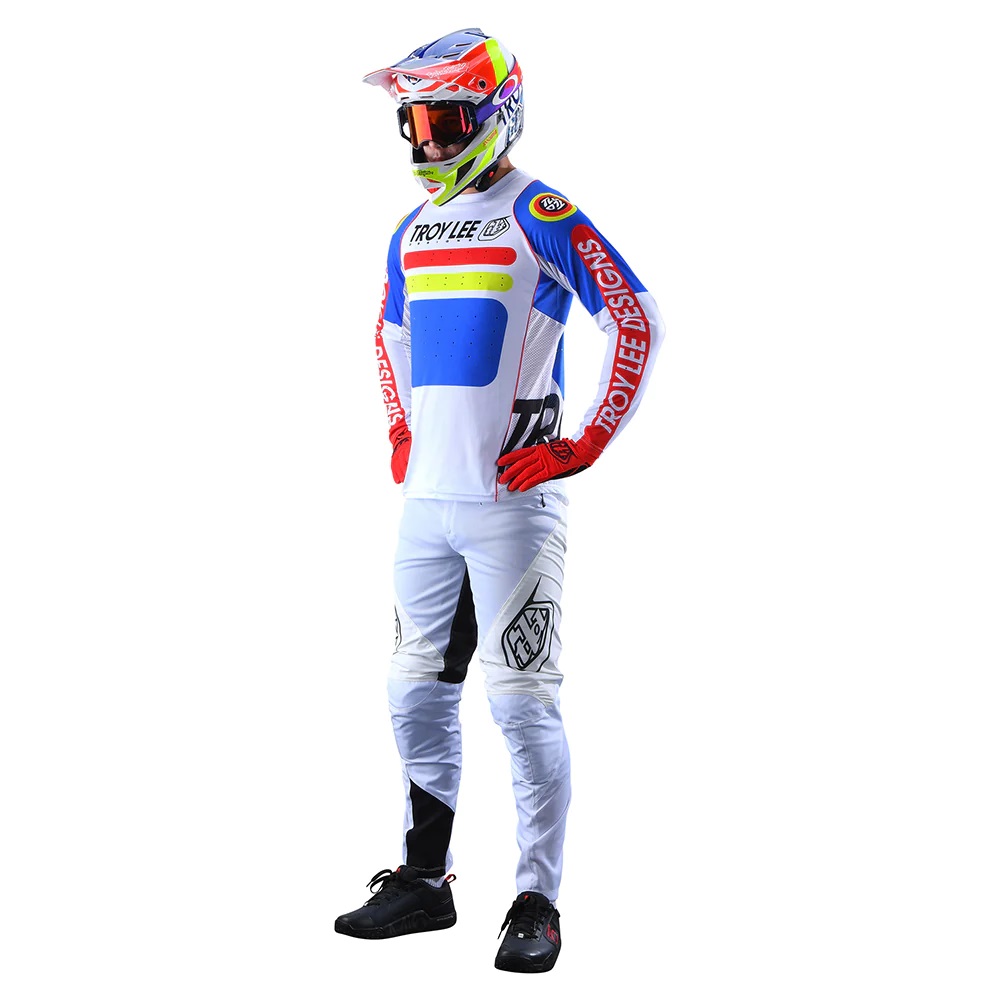 Вело джерси TLD Sprint Jersey Drop IN [White] LG