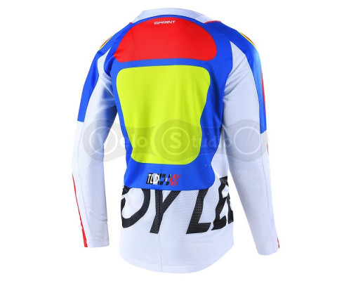 Вело джерси TLD Sprint Jersey Drop IN [White] XL