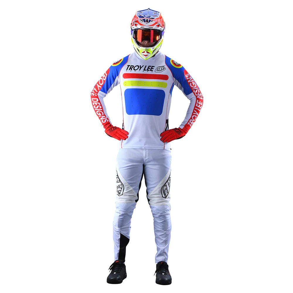 Вело джерсі TLD Sprint Jersey Drop IN [White] XL