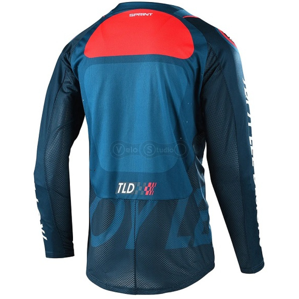 Вело джерсі TLD Sprint Jersey Drop In [Dark Slate Blue] LG