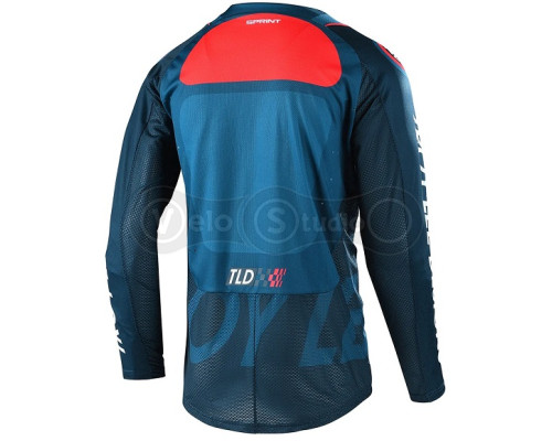 Вело джерси TLD Sprint Jersey Drop In [Dark Slate Blue] LG