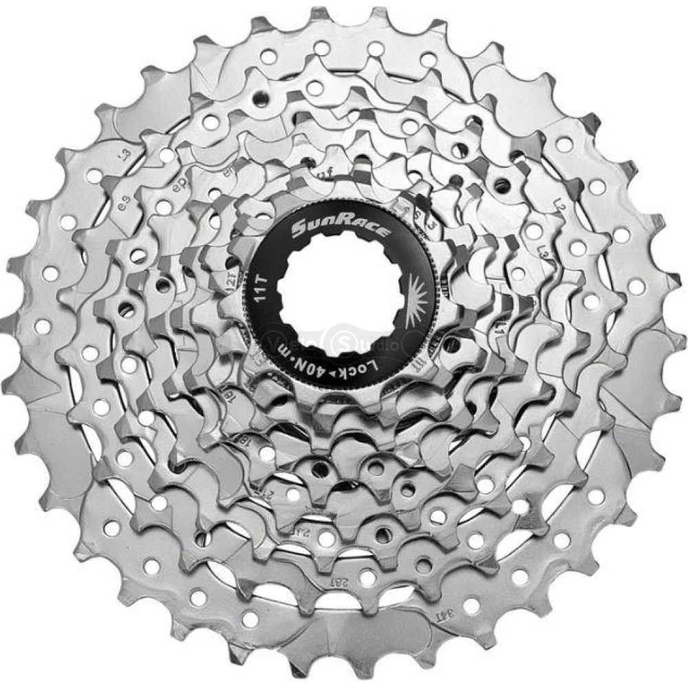 Кассета SUN RACE M96 9 скоростей 11-34T Nickel