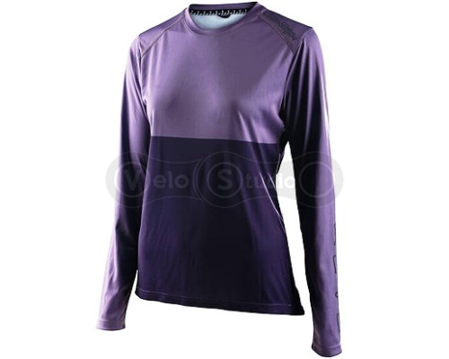 Женская вело джерси TLD WMNS Lilium LS Jersey [Block Orchid Purple] XS