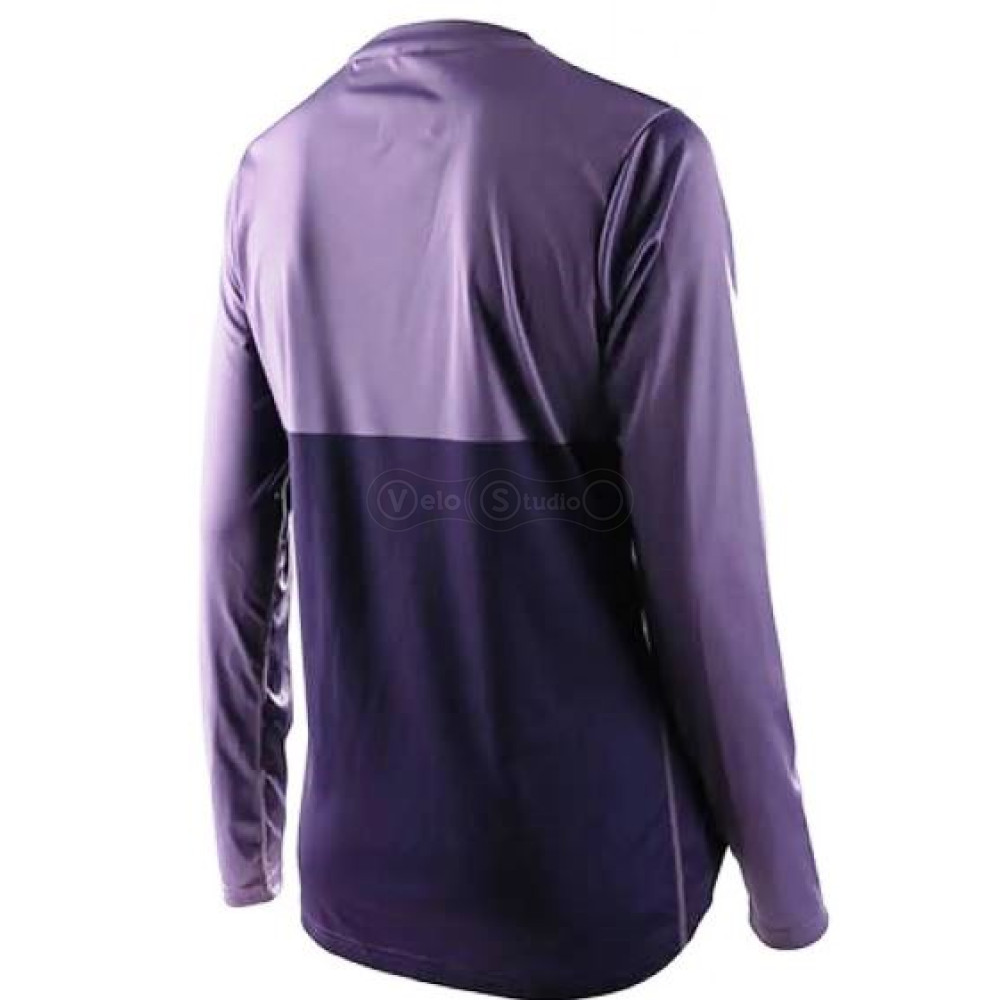 Женская вело джерси TLD WMNS Lilium LS Jersey [Block Orchid Purple] LG
