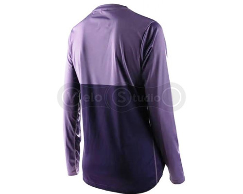 Женская вело джерси TLD WMNS Lilium LS Jersey [Block Orchid Purple] LG