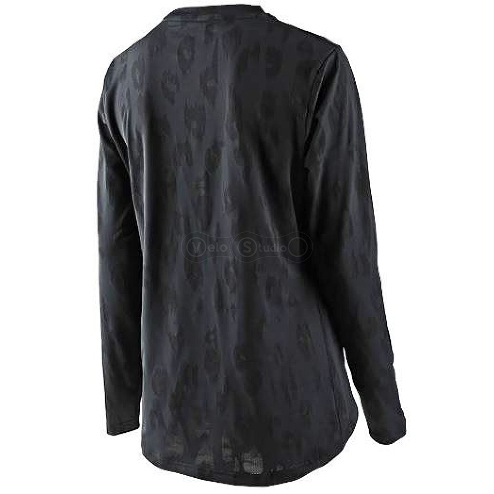 Женская вело джерси TLD WMNS Lilium LS Jersey [Jacquard Black] XS