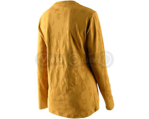 Женская вело джерси TLD WMNS Lilium LS Jersey [Jacquard Honey] SM