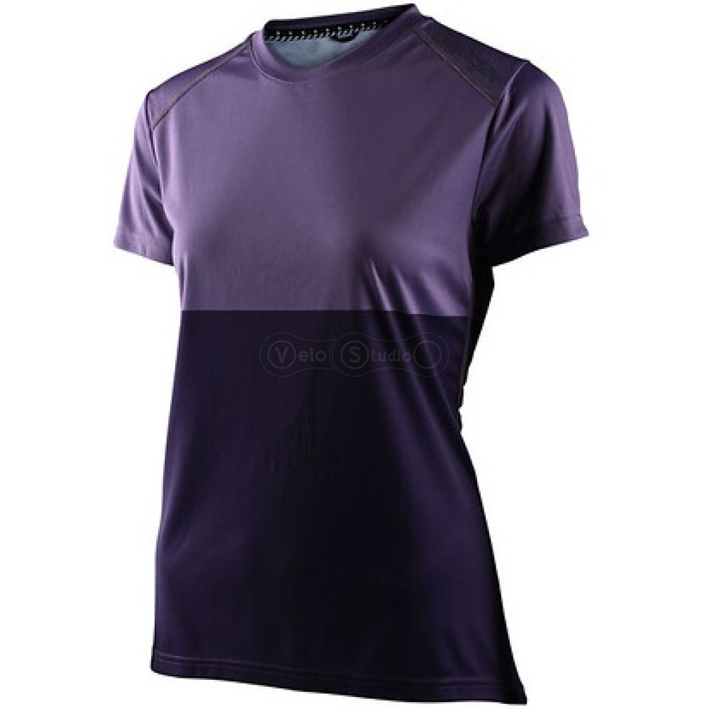 Женское велоджерси TLD WMNS Llilium SS Jersey Block [Orchid Purple] SM