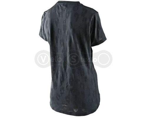 Жіноче велоджерсі TLD WMNS Llilium SS Jersey [Jacquard Black] MD