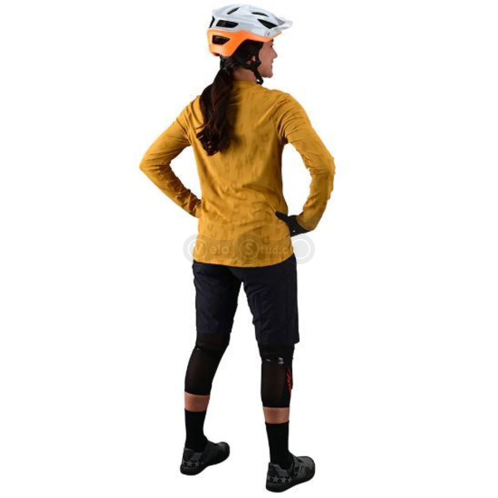 Женское велоджерси TLD WMNS Llilium SS Jersey [Jacquard Honey] XS