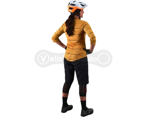 Жіноча джерсі TLD WMNS Mischief 3/4 Jersey [Pinstripe Honey] SM