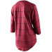 Жіноча джерсі TLD WMNS Mischief 3/4 Jersey [Pinstripe Elderberry] SM